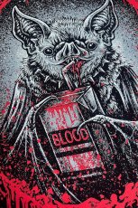 画像2: Bat Blood Snack Time / ロングスリーブＴシャツ【VampireFreaks】 (2)