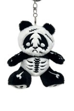画像4: Death Metal Panda Plush Keychain / ぬいぐるみキーホルダー【VampireFreaks】 (4)