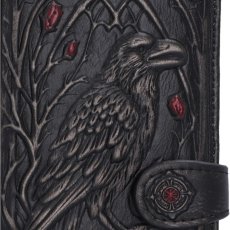 画像6: Twilight Bloom Embossed Purse 18.8cm / 黄昏のカラスと薔薇 / 財布【NEMESIS NOW】 (6)