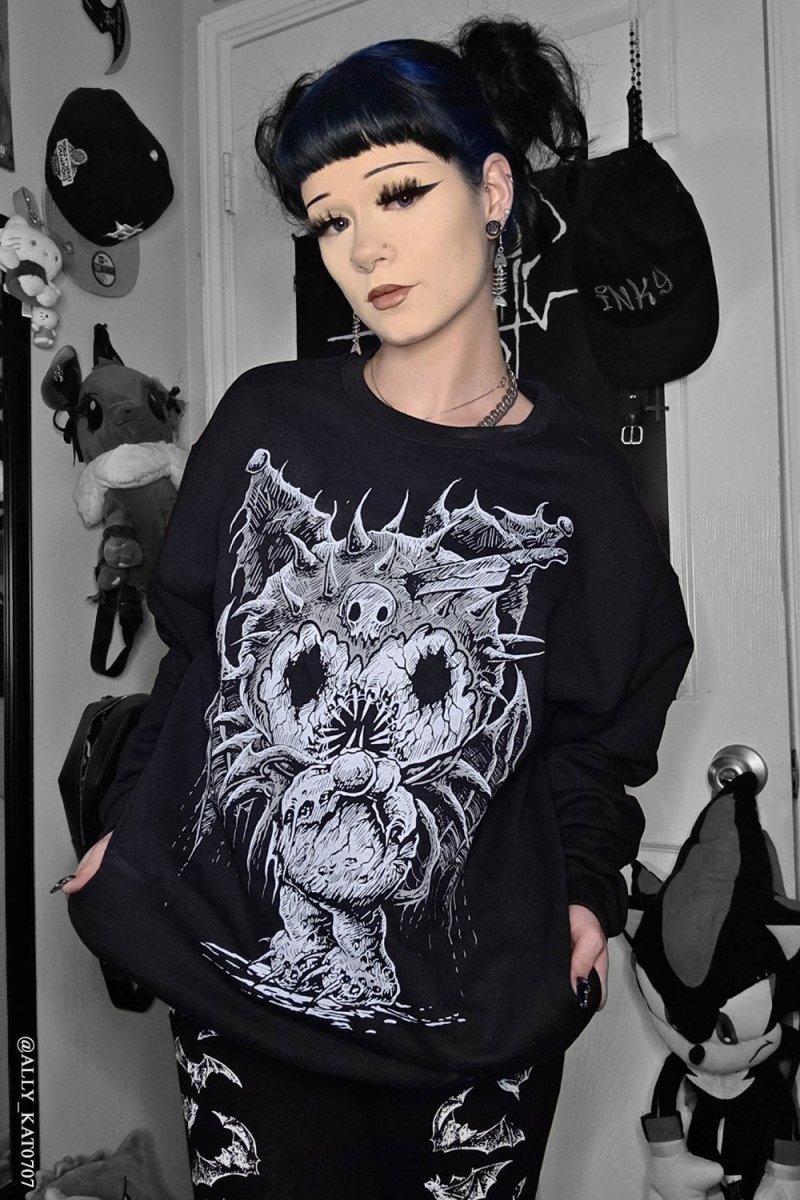 画像6: Killromi Sweatshirt / キルロミ / トレーナー【VampireFreaks】 (6)