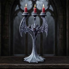 画像1: Nocturnal Flame Candle Holder 28cm / 夜闇のコウモリ / キャンドルホルダー【NEMESIS NOW】 (1)