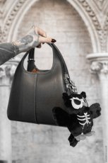 画像3: Skelehoot Owl Plush Keychain / ぬいぐるみキーホルダー【VampireFreaks】 (3)