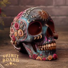 画像1: Spirit Board Bloom Skull 14.8cm / スピリットボードと花 / オーナメント【NEMESIS NOW】 (1)