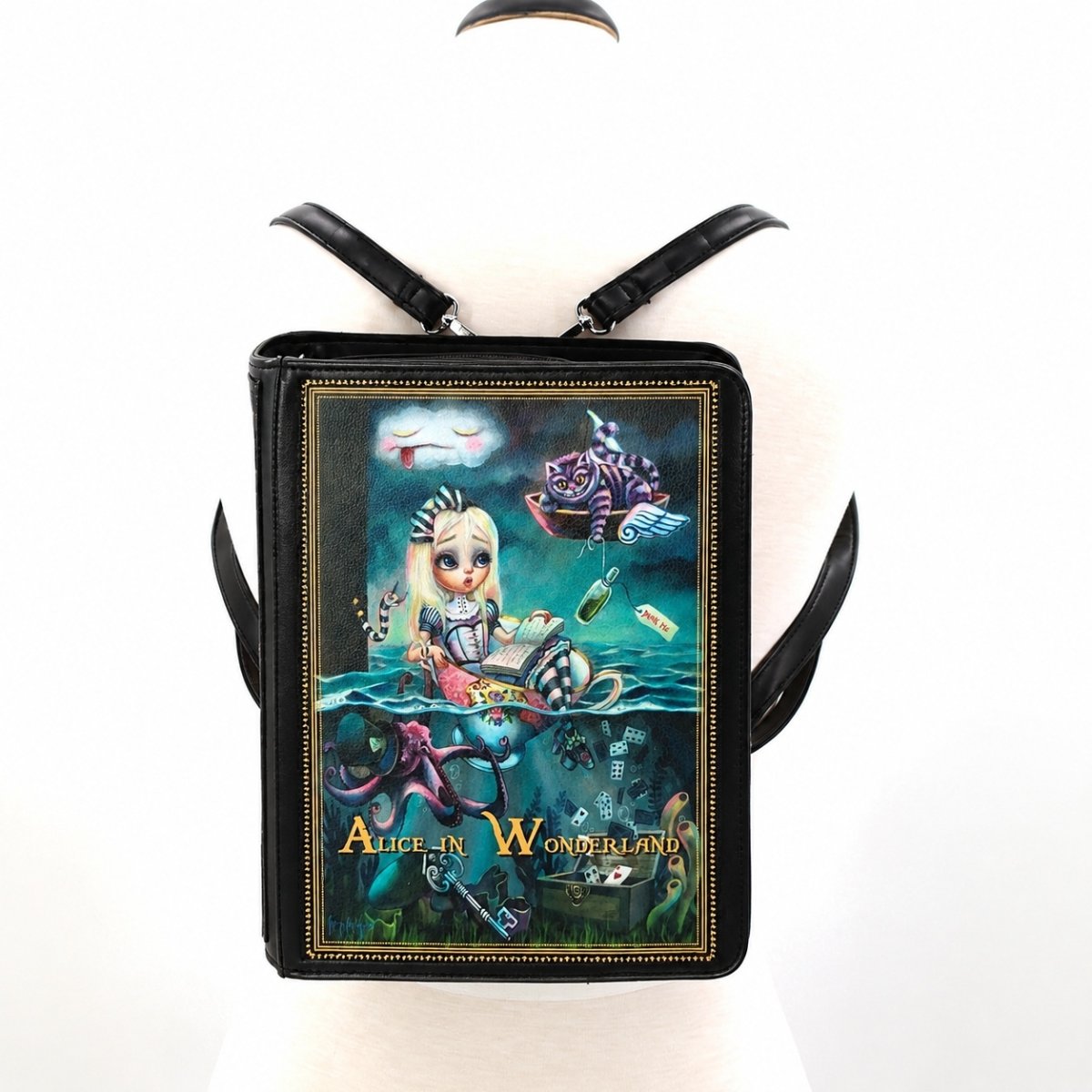画像2: Teary Alice Mini Backpack In Vinyl / バックパック【SPOOKYVILLE CRITTERS】 (2)
