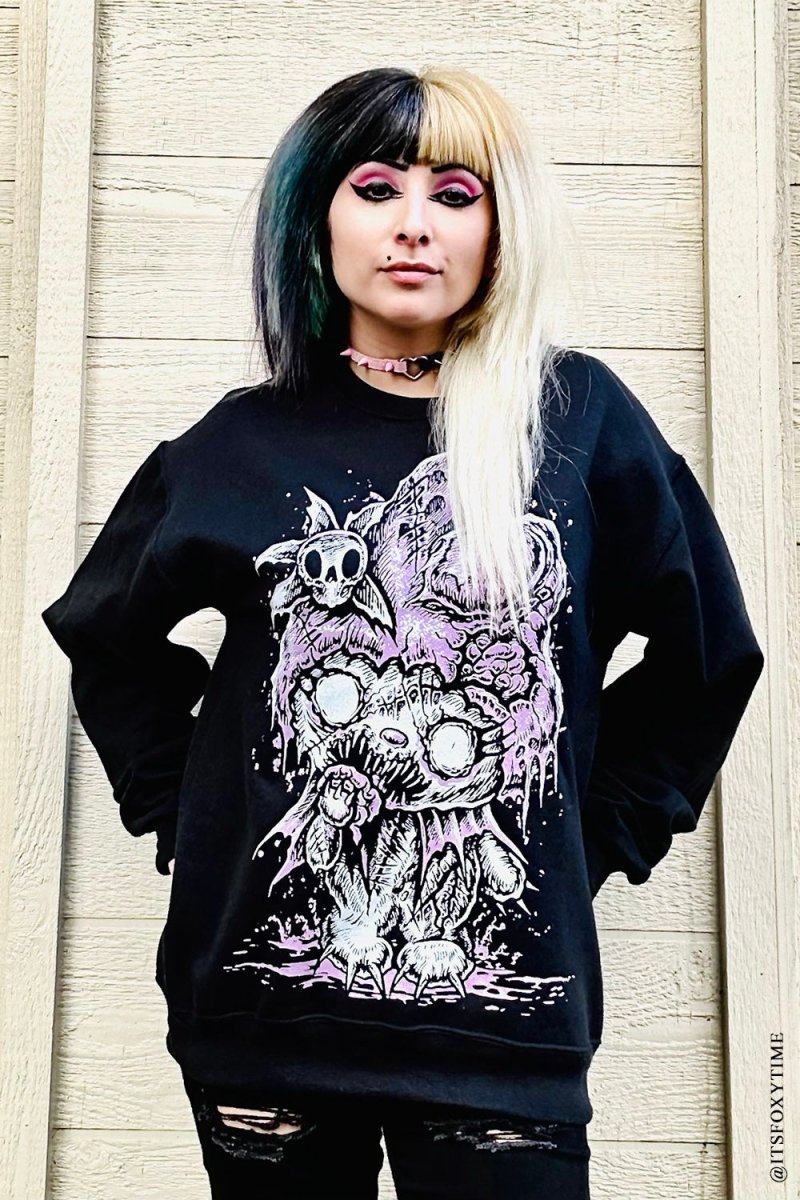 画像8: My Misery Sweatshirt / デスメロディ / トレーナー【VampireFreaks】 (8)