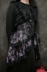 画像3: Dark Butterfly-Wing Gradient Dovetail Skirt / スカート【DARK IN LOVE】 (3)