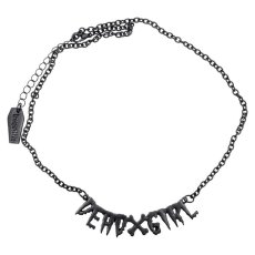 画像1: Dead Girl Text Necklace / ネックレス【KREEPSVILLE 666】 (1)