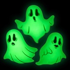 画像1: Ghost Hair Slide Glow in the Dark Trio / 3個セット / ヘアクリップ【KREEPSVILLE 666】 (1)