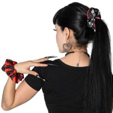 画像3: Skull and Crossbone Scrunchie Set / 2個セット / シュシュ【KREEPSVILLE 666】 (3)