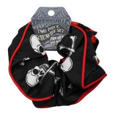 画像4: Skull and Crossbone Scrunchie Set / 2個セット / シュシュ【KREEPSVILLE 666】 (4)