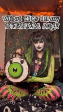 画像5: 🔥SALE🔥EYEBALL BAG  / Black Glitte / ショルダーバッグ【KREEPSVILLE 666】 (5)