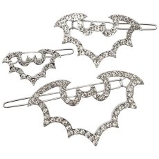 画像1: BAT OUTLINE / ラインストーン / ヘアクリップ【KREEPSVILLE 666】 (1)