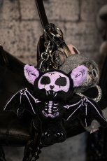 画像1: Skelebat Plush Keychain / Purple / コウモリ / ぬいぐるみキーホルダー【VampireFreaks】 (1)