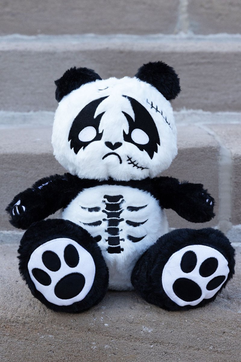 画像2: Heavy Metal Panda Plush Toy / パンダ / ぬいぐるみ【VampireFreaks】 (2)