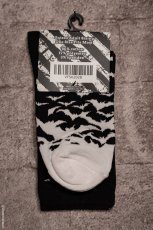 画像6: Phantom Bat Crew Socks / Black x White / ソックス【VampireFreaks】 (6)