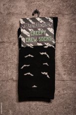 画像5: Phantom Bat Crew Socks / Black x White / ソックス【VampireFreaks】 (5)