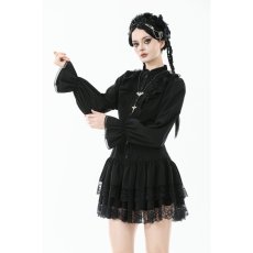 画像4: Lolita Dark Gothic Low-Waist Dres / ワンピース【DARK IN LOVE】 (4)