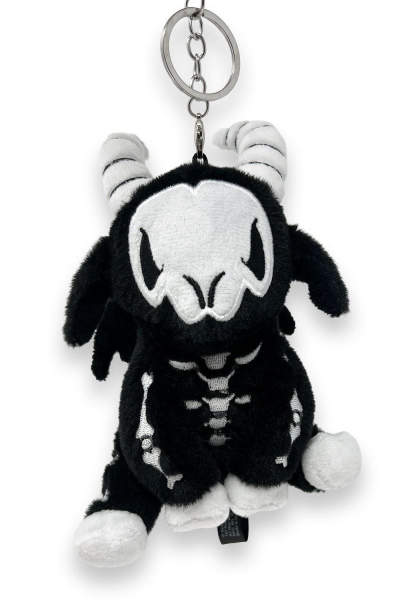 画像3: Skelegoat Plush Keychain / ヤギ / ぬいぐるみキーホルダー【VampireFreaks】 (3)