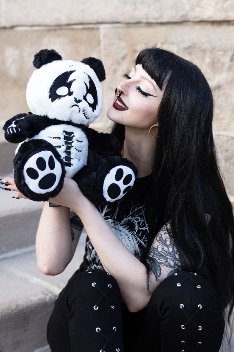 画像4: Heavy Metal Panda Plush Toy / パンダ / ぬいぐるみ【VampireFreaks】 (4)