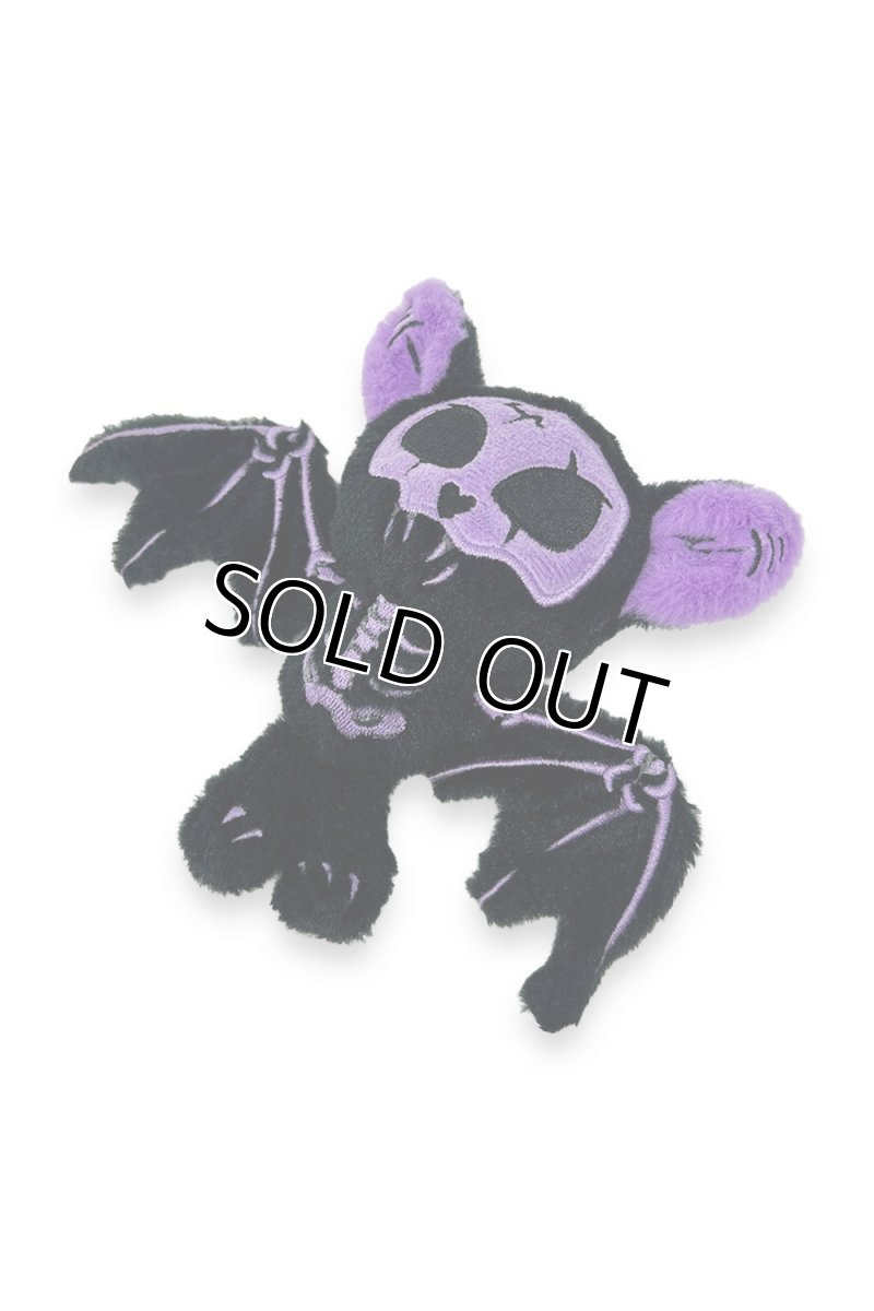 画像6: Skelebat Plush Keychain / Purple / コウモリ / ぬいぐるみキーホルダー【VampireFreaks】 (6)
