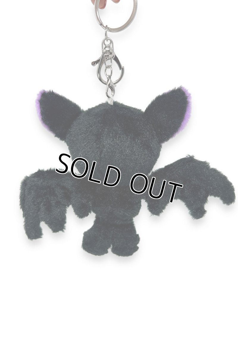 画像5: Skelebat Plush Keychain / Purple / コウモリ / ぬいぐるみキーホルダー【VampireFreaks】 (5)