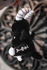 画像5: Skelegoat Plush Keychain / ヤギ / ぬいぐるみキーホルダー【VampireFreaks】 (5)
