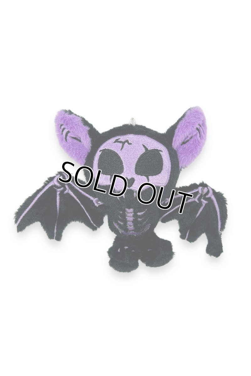 画像7: Skelebat Plush Keychain / Purple / コウモリ / ぬいぐるみキーホルダー【VampireFreaks】 (7)