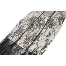 画像13: Two-Tone Lace Patchwork Dress / 灰薔薇の残影 / ワンピース【DARK IN LOVE】 (13)