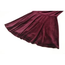 画像16: Dark Red Velvet Gothic Doll Dress / ワンピース【DARK IN LOVE】 (16)