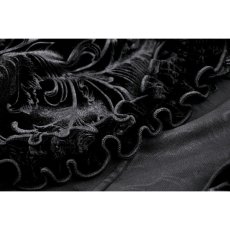 画像9: Gothic Patterned Velvet Lace Flared Sleeves Shrug / ボレロ【DARK IN LOVE】 (9)