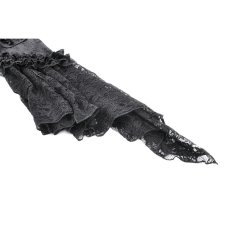 画像10: Gothic Patterned Velvet Lace Flared Sleeves Shrug / ボレロ【DARK IN LOVE】 (10)