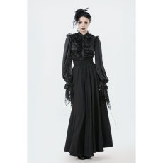 画像6: Gothic Nun Pleated Maxi Skirt / スカート【DARK IN LOVE】 (6)