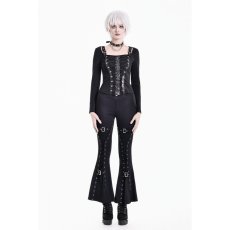 画像6: Punk Square Neck Top with Buckled Straps / トップス【DARK IN LOVE】 (6)