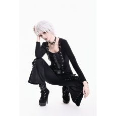 画像5: Punk Square Neck Top with Buckled Straps / トップス【DARK IN LOVE】 (5)