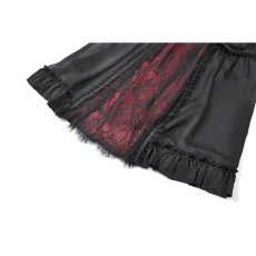 画像10: Gothic Crimson-Shadow Lace Maxi Skirt / スカート【DARK IN LOVE】 (10)