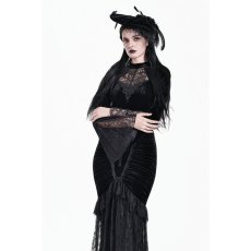 画像5: Gothic Velvet Mock-Neck Top / トップス【DARK IN LOVE】 (5)
