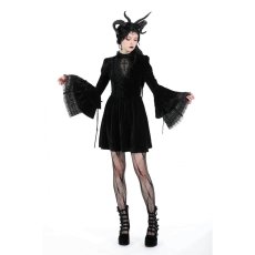 画像5: Gothic haunted cross bell sleeves dress / ワンピース【DARK IN LOVE】 (5)