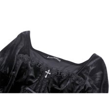 画像8: Victorian princess pagoda sleeves dress / ワンピース【DARK IN LOVE】 (8)