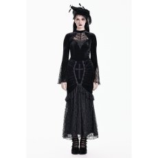 画像6: Gothic Velvet Mock-Neck Top / トップス【DARK IN LOVE】 (6)