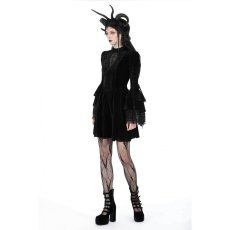 画像6: Gothic haunted cross bell sleeves dress / ワンピース【DARK IN LOVE】 (6)