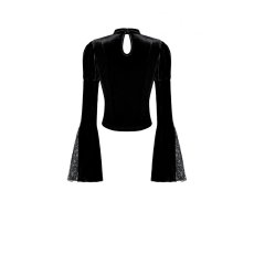 画像3: Gothic Velvet Mock-Neck Top / トップス【DARK IN LOVE】 (3)