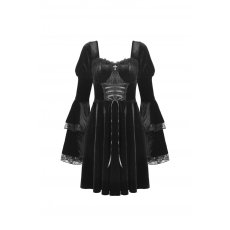 画像2: Victorian princess pagoda sleeves dress / ワンピース【DARK IN LOVE】 (2)