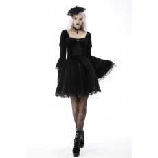 画像4: Victorian princess pagoda sleeves dress / ワンピース【DARK IN LOVE】 (4)