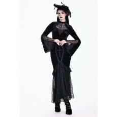 画像7: Gothic Velvet Mock-Neck Top / トップス【DARK IN LOVE】 (7)