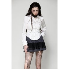 画像6: Gothic Demon Shirt / White / シャツ【DARK IN LOVE】 (6)