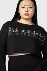 画像6: 🔥SALE🔥LA DANSE CROP SWEATER / クロップトレーナー【KILL STAR】 (6)