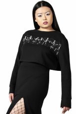 画像3: 🔥SALE🔥LA DANSE CROP SWEATER / クロップトレーナー【KILL STAR】 (3)