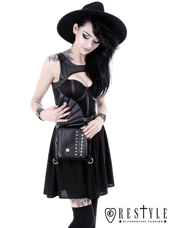 BAT HOLSTER BAG Restyle Spider Rock Web