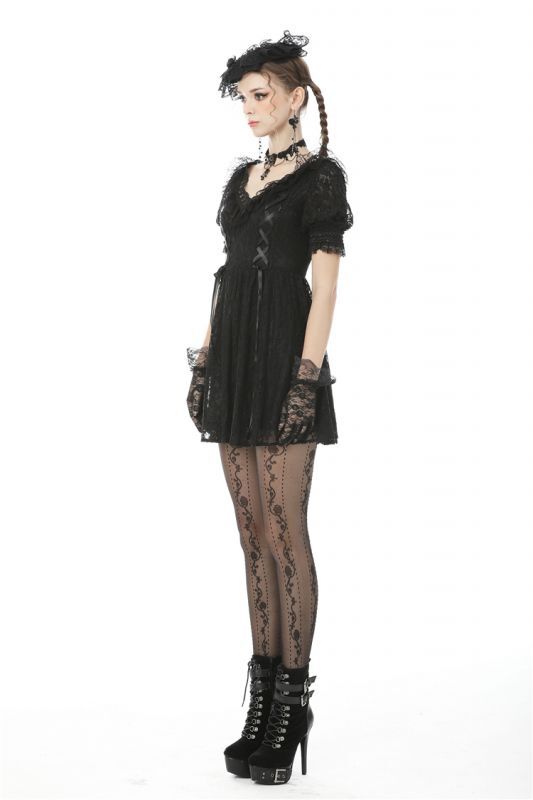 lace rope rebel dress / ワンピース【DARK IN LOVE】 | Spider Rock Web