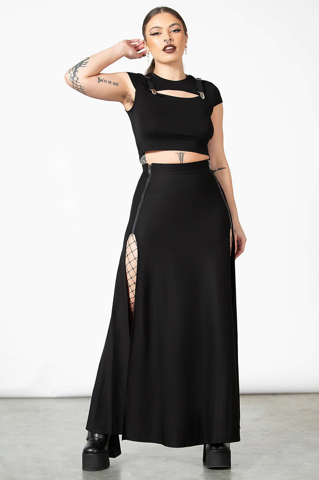 armageddon maxi skirt